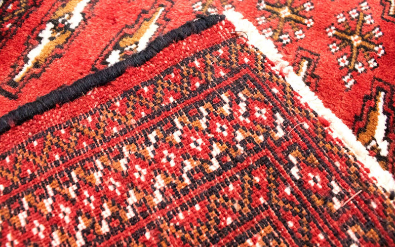 Tapis de couloir Tapis Turkaman - 100 x 50 cm - rouge