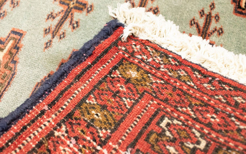 Tapis de couloir Tapis Turkaman - 100 x 50 cm - rouge