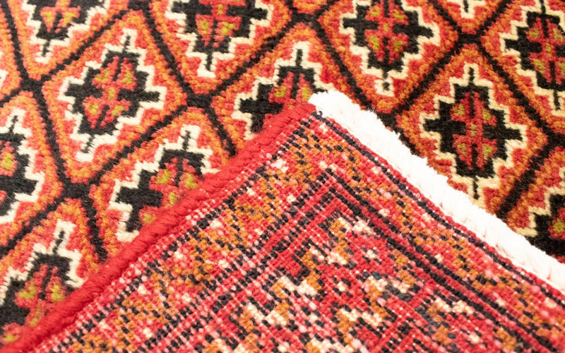 Tapis de couloir Tapis Turkaman - 100 x 50 cm - orange