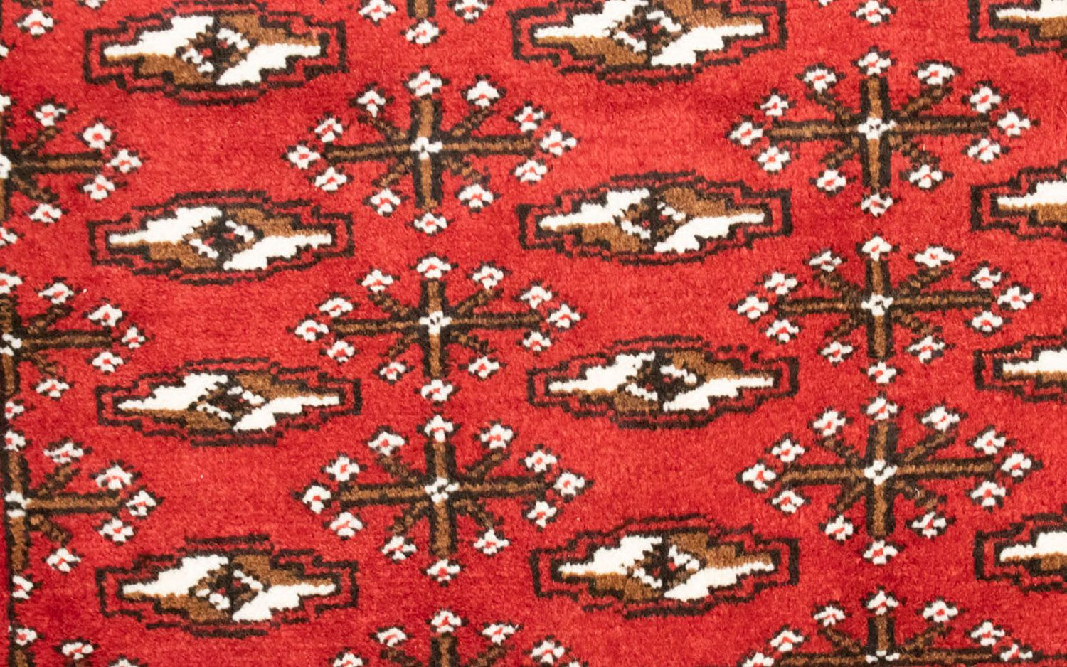 Tapis de couloir Tapis Turkaman - 100 x 50 cm - rouge