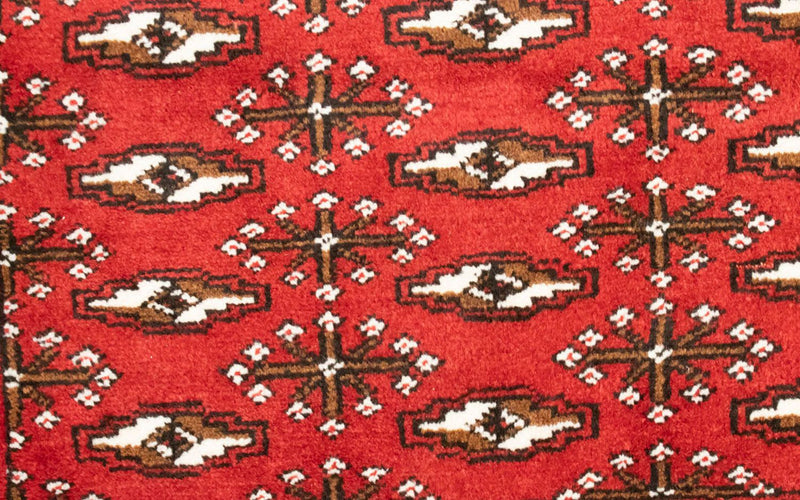 Tapis de couloir Tapis Turkaman - 100 x 50 cm - rouge