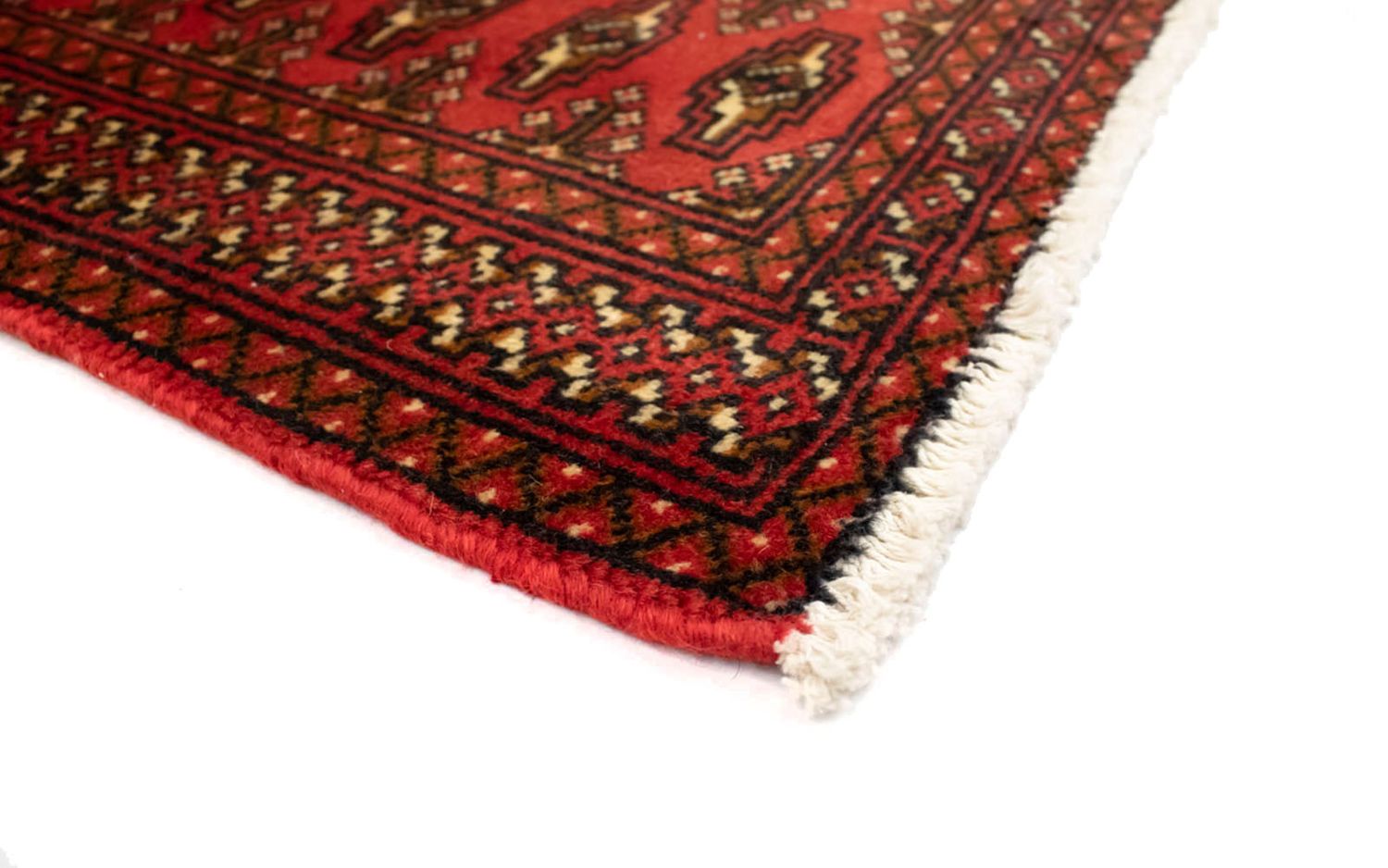 Tapis de couloir Tapis Turkaman - 100 x 50 cm - rouge