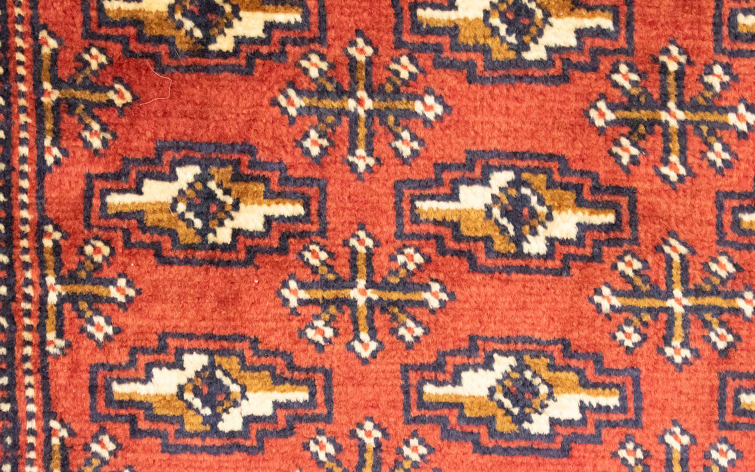 Tapis de couloir Tapis Turkaman - 100 x 50 cm - rouge