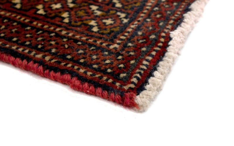 Tapis de couloir Tapis Turkaman - 100 x 50 cm - rouge