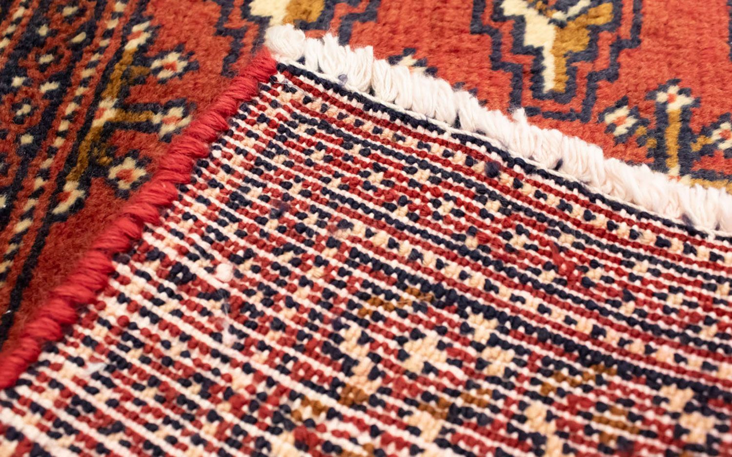Tapis de couloir Tapis Turkaman - 100 x 50 cm - rouge