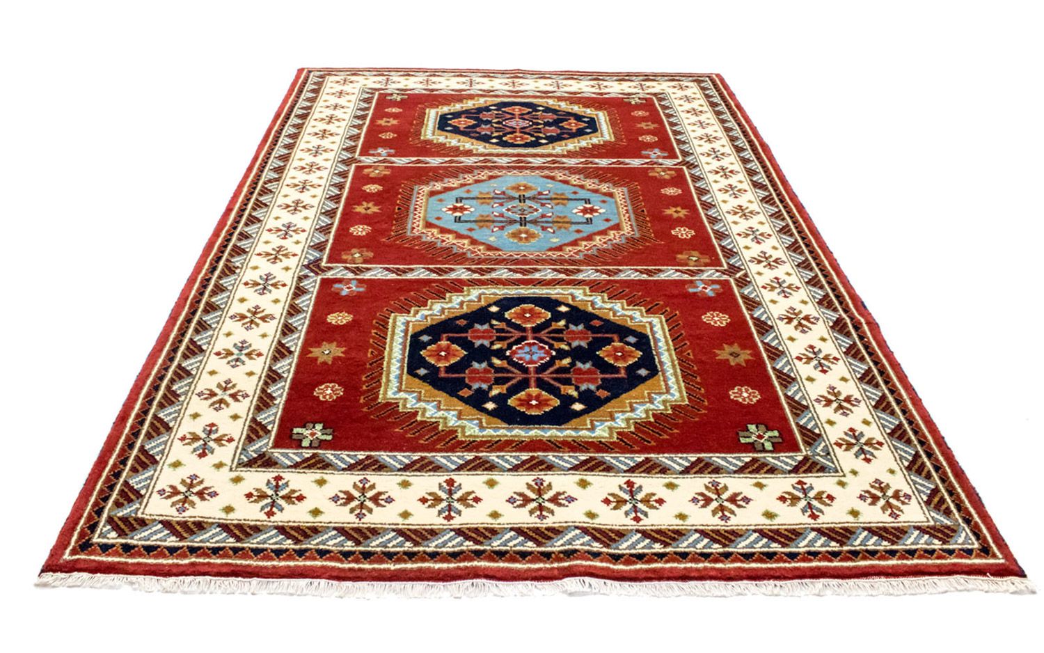 Tapis oriental - 290 x 202 cm - rouge