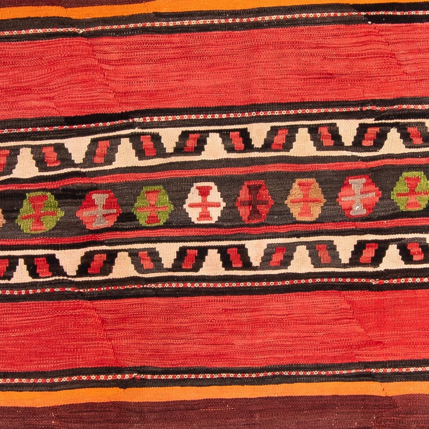 Tapis de couloir Tapis Kelim - Vieux - 300 x 145 cm - multicolore