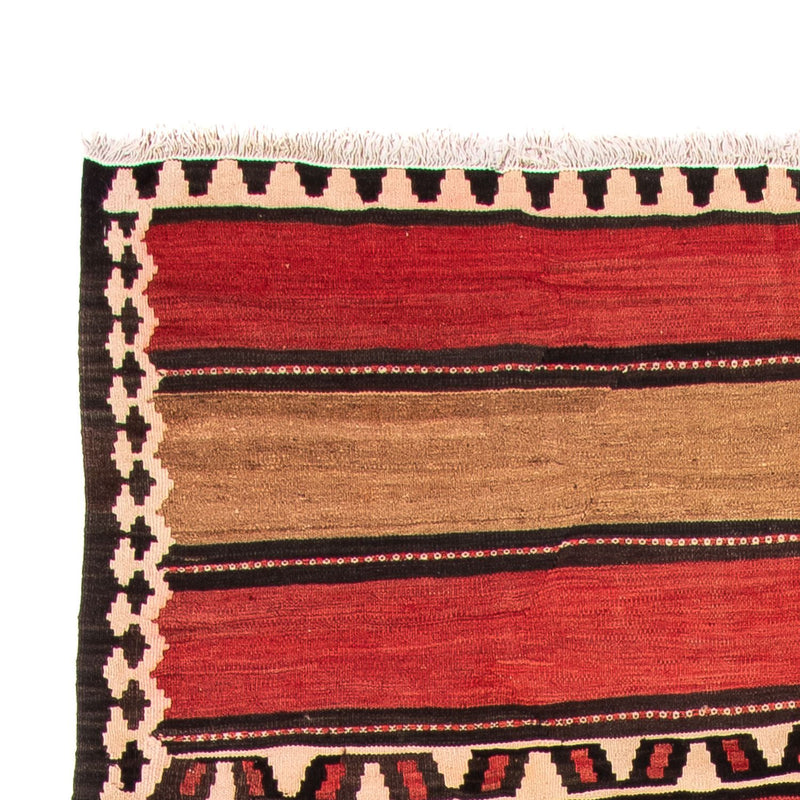 Tapis de couloir Tapis Kelim - Vieux - 300 x 145 cm - multicolore