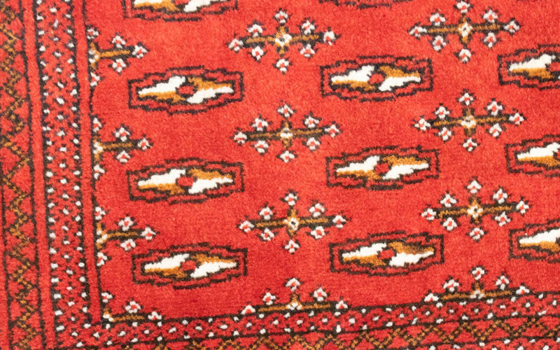 Tapis de couloir Tapis Turkaman - 100 x 50 cm - rouge