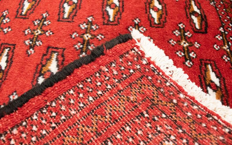 Tapis de couloir Tapis Turkaman - 100 x 50 cm - rouge