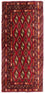 Tapis de couloir Tapis Turkaman - 100 x 50 cm - rouge