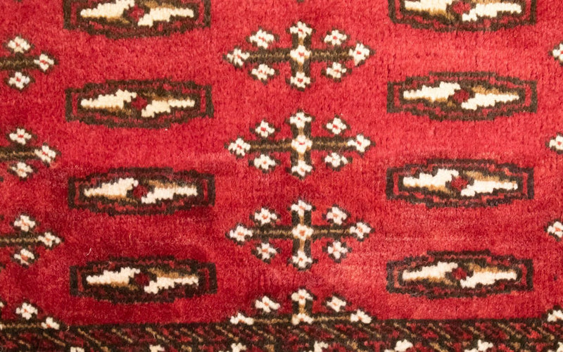 Tapis de couloir Tapis Turkaman - 100 x 50 cm - rouge