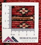 Tapis de couloir Tapis Turkaman - 100 x 50 cm - rouge