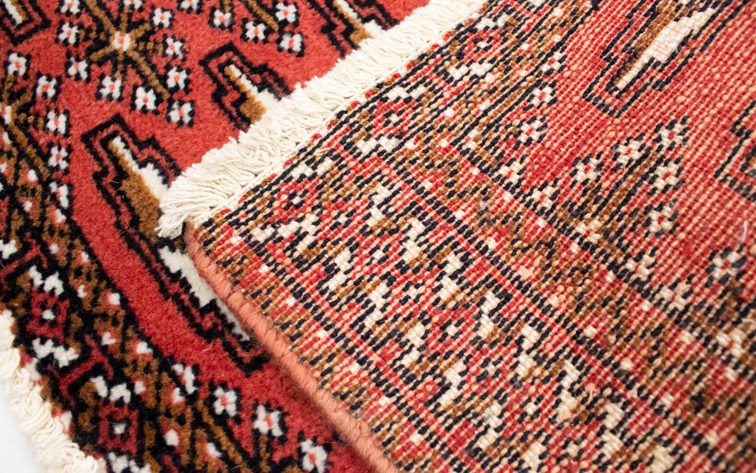 Tapis de couloir Tapis Turkaman - 100 x 50 cm - rouge
