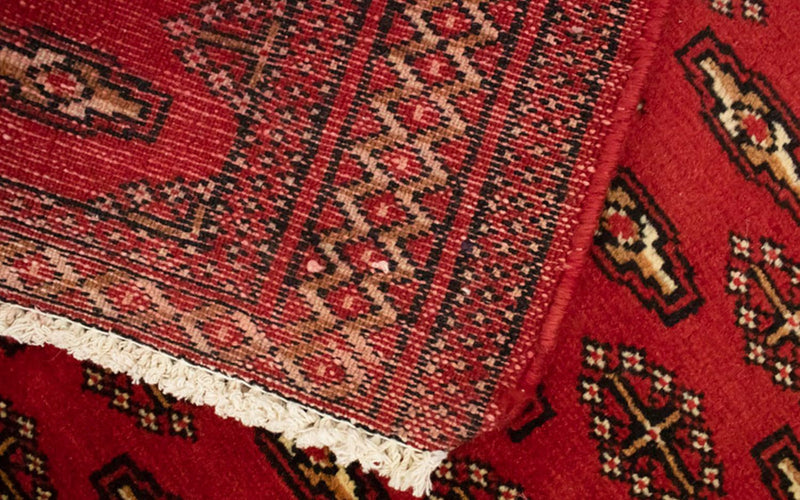 Tapis Turkaman - 130 x 60 cm - rouge