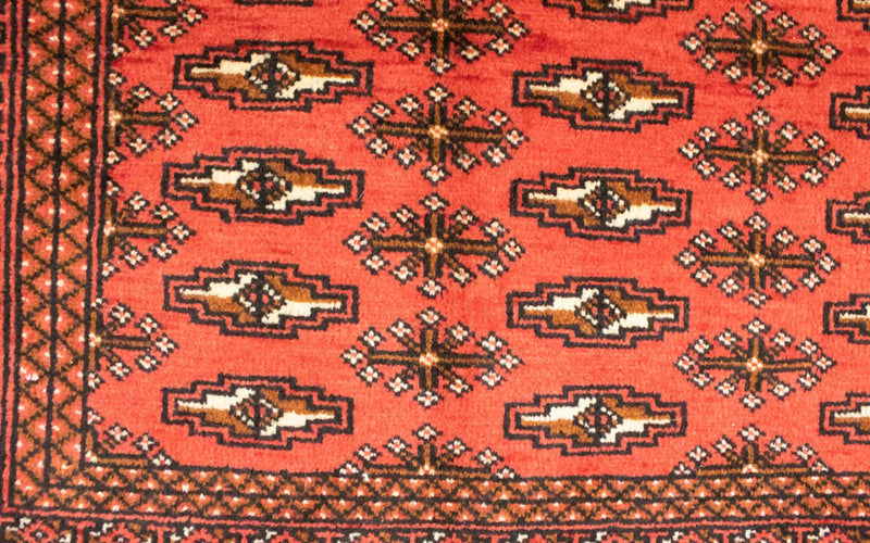 Tapis Turkaman - 130 x 60 cm - rouge