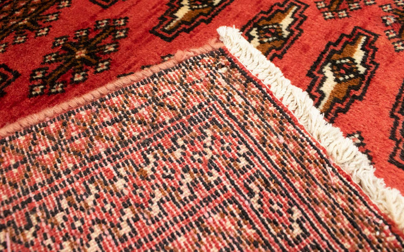 Tapis Turkaman - 130 x 60 cm - rouge