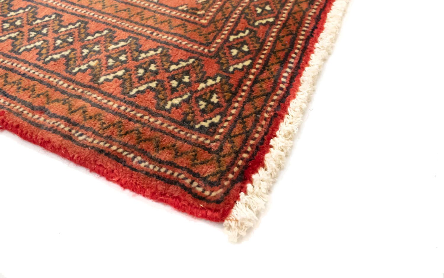 Tapis Turkaman - 130 x 60 cm - rouille
