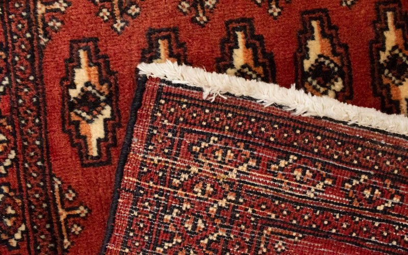 Tapis Turkaman - 130 x 60 cm - rouge