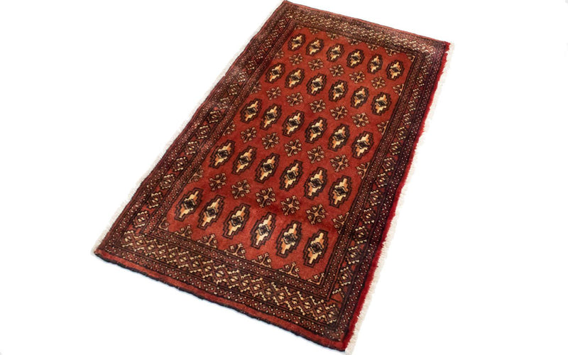 Tapis Turkaman - 130 x 60 cm - rouge