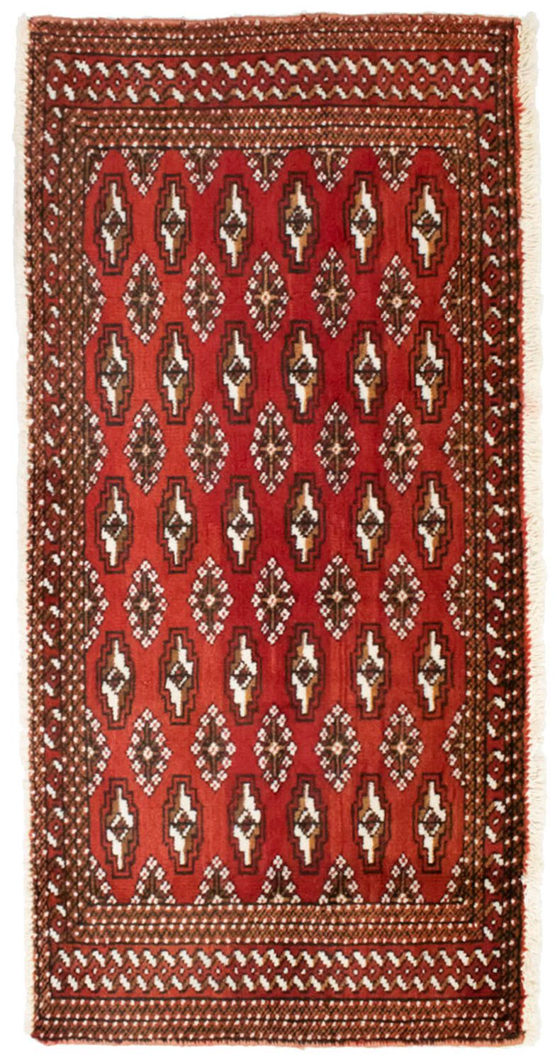Tapis Turkaman - 130 x 60 cm - rouge