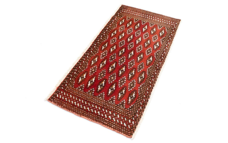Tapis Turkaman - 130 x 60 cm - rouge