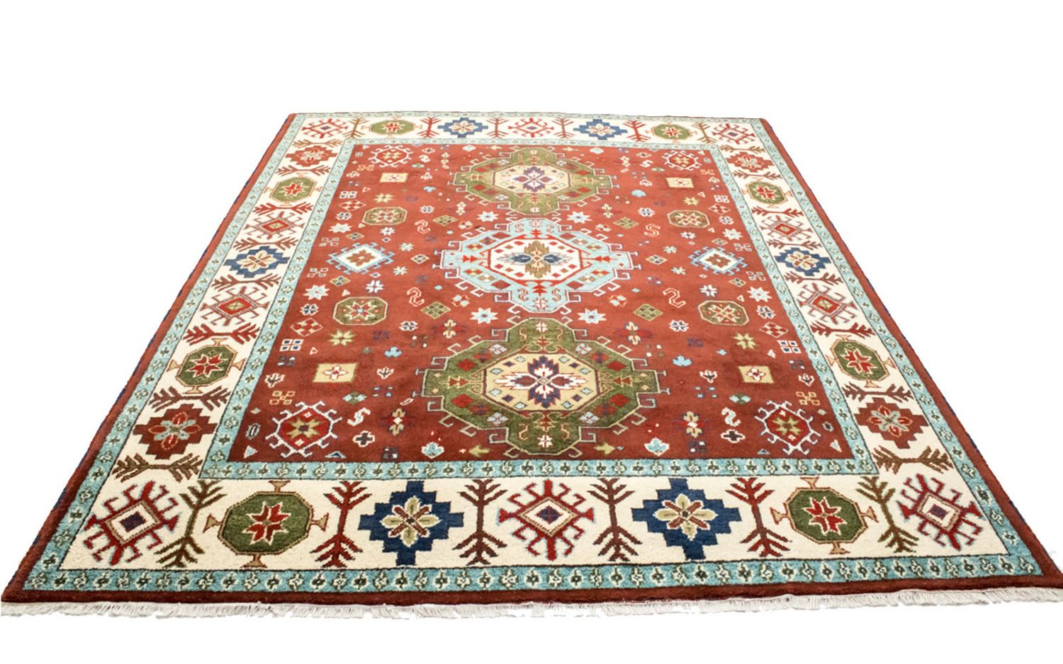 Tapis oriental - 306 x 244 cm - rouge