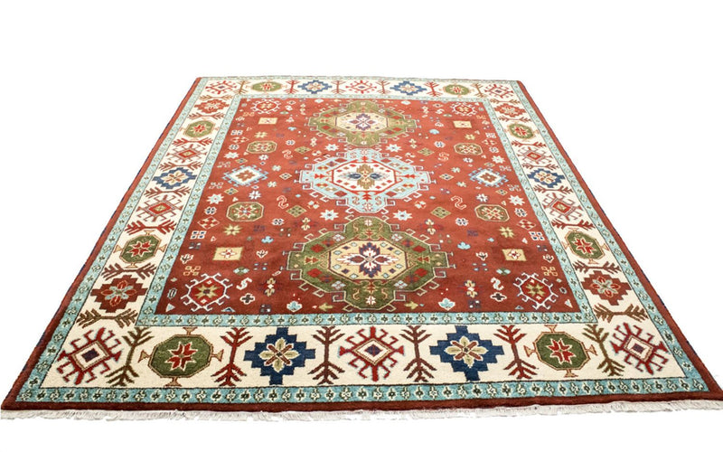 Tapis oriental - 306 x 244 cm - rouge