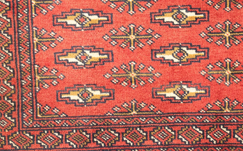 Tapis Turkaman - 130 x 60 cm - rouge