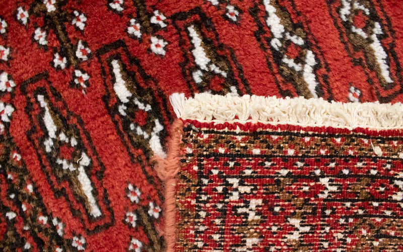 Tapis Turkaman - 130 x 60 cm - rouge
