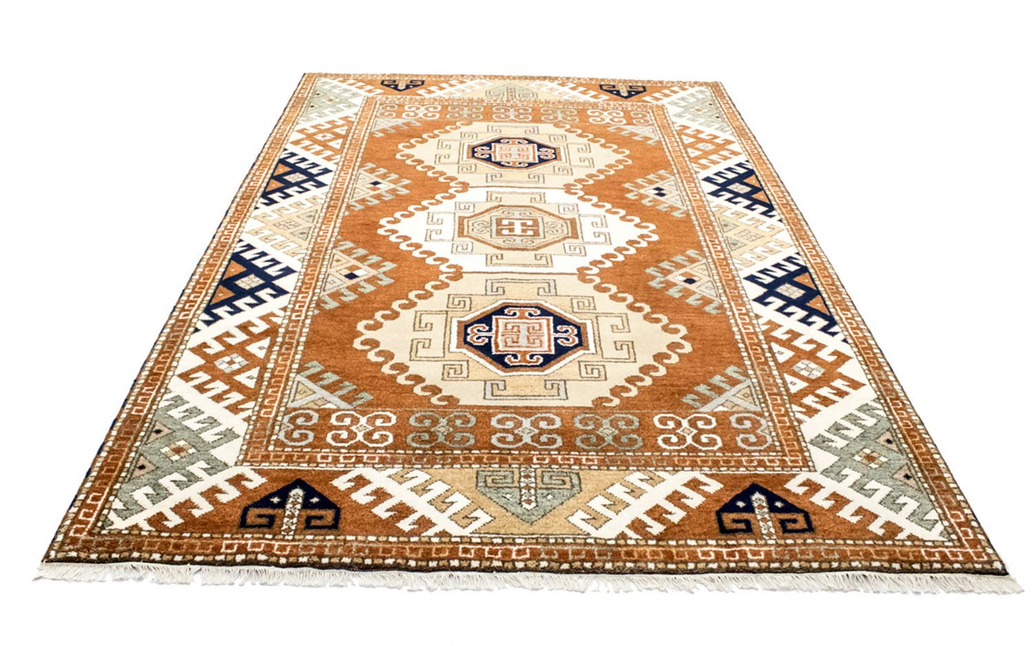 Tapis oriental - 298 x 208 cm - rouille