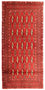 Tapis Turkaman - 130 x 60 cm - rouge
