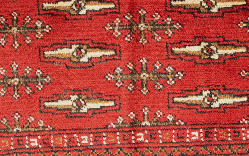 Tapis Turkaman - 130 x 60 cm - rouge
