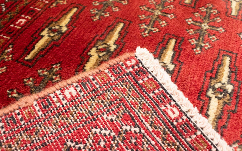 Tapis Turkaman - 130 x 60 cm - rouge