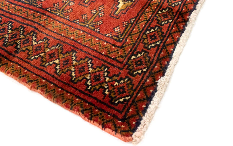 Turkaman Teppich 130 x 60 cm - rost