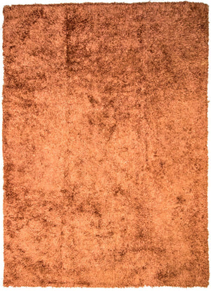 Tapis à poils longs - 332 x 178 cm - orange