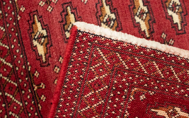 Tapis Turkaman - 130 x 60 cm - rouge