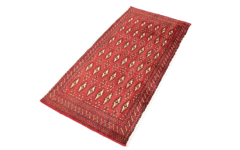 Tapis Turkaman - 130 x 60 cm - rouge