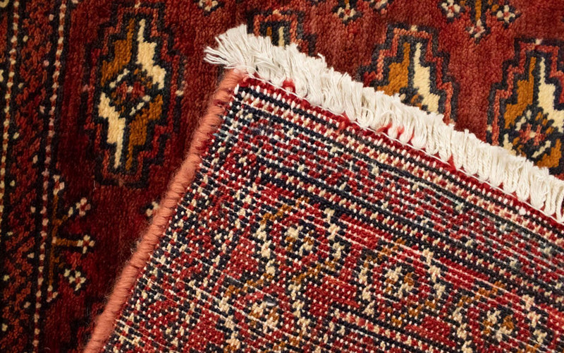 Tapis Turkaman - 130 x 60 cm - rouge