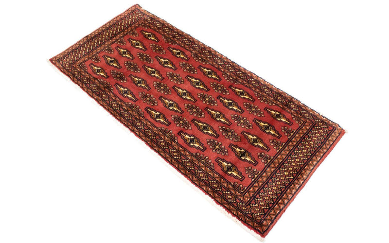 Tapis Turkaman - 130 x 60 cm - rouge