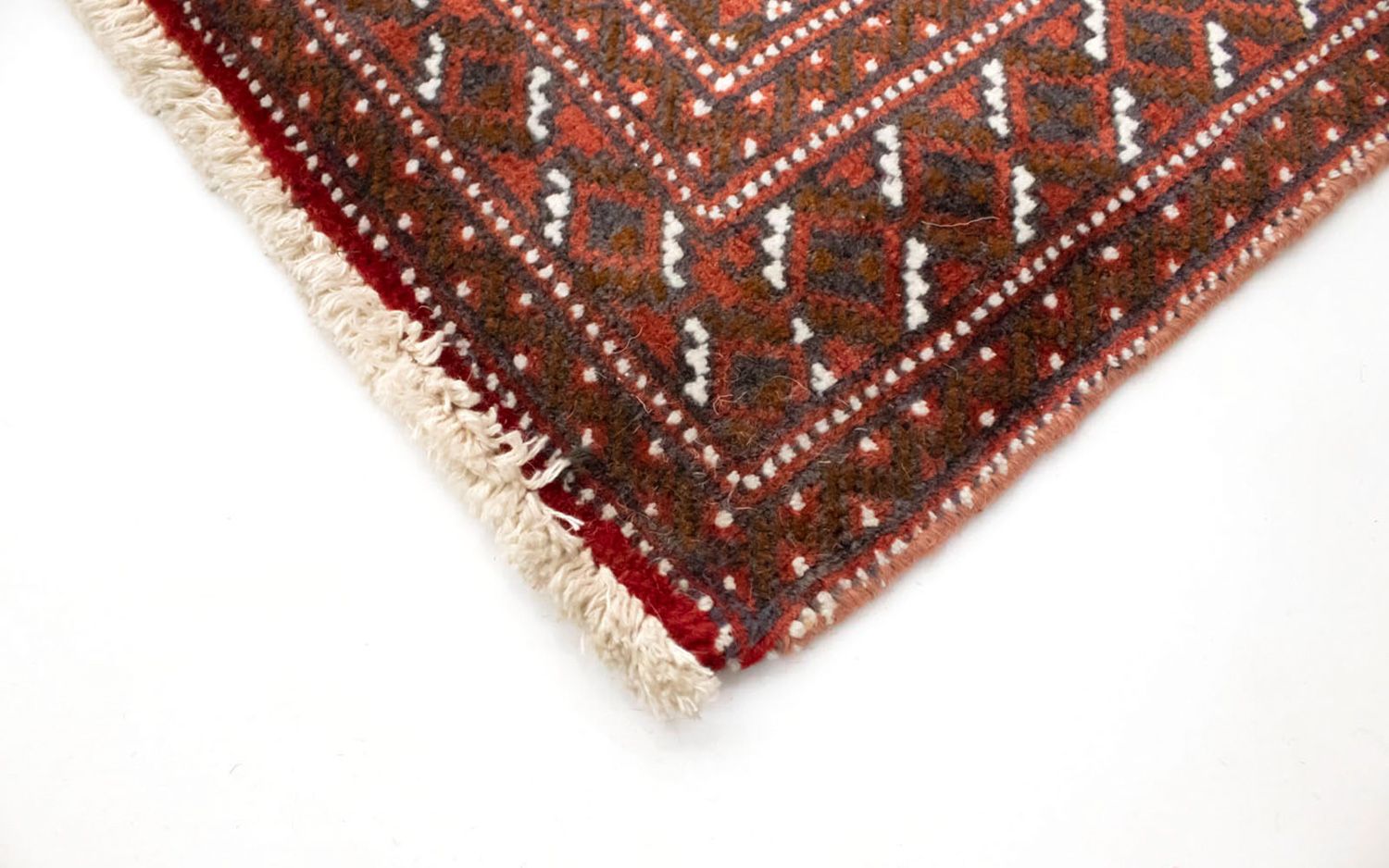 Tapis Turkaman - 130 x 60 cm - rouge