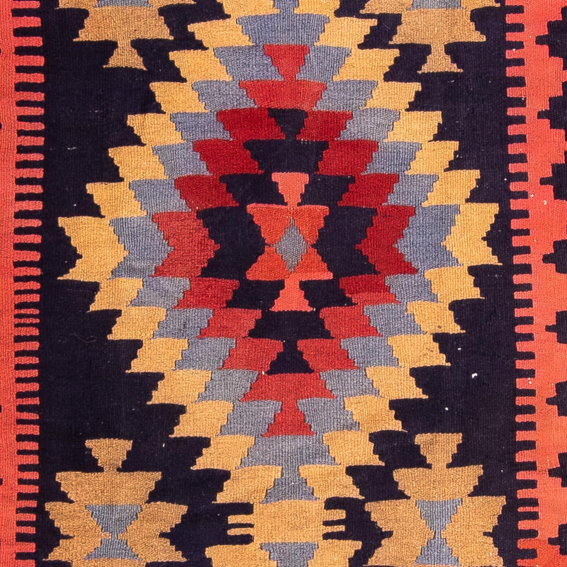 Tapis de couloir Tapis Kelim - Vieux - 295 x 135 cm - multicolore