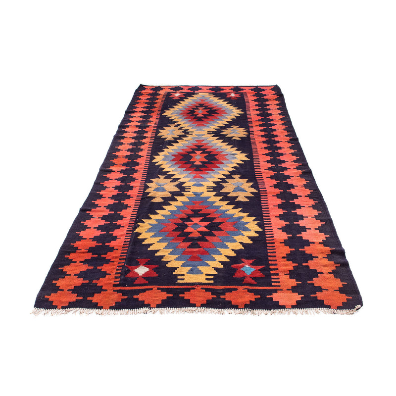Tapis de couloir Tapis Kelim - Vieux - 295 x 135 cm - multicolore