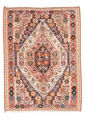 Tapis Kelim - Oriental - 152 x 120 cm - multicolore