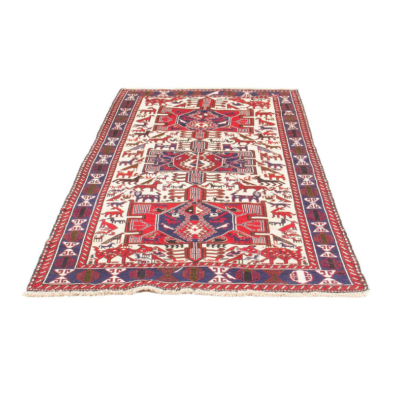 Tapis de couloir Tapis Kelim - Oriental - 205 x 110 cm - crème