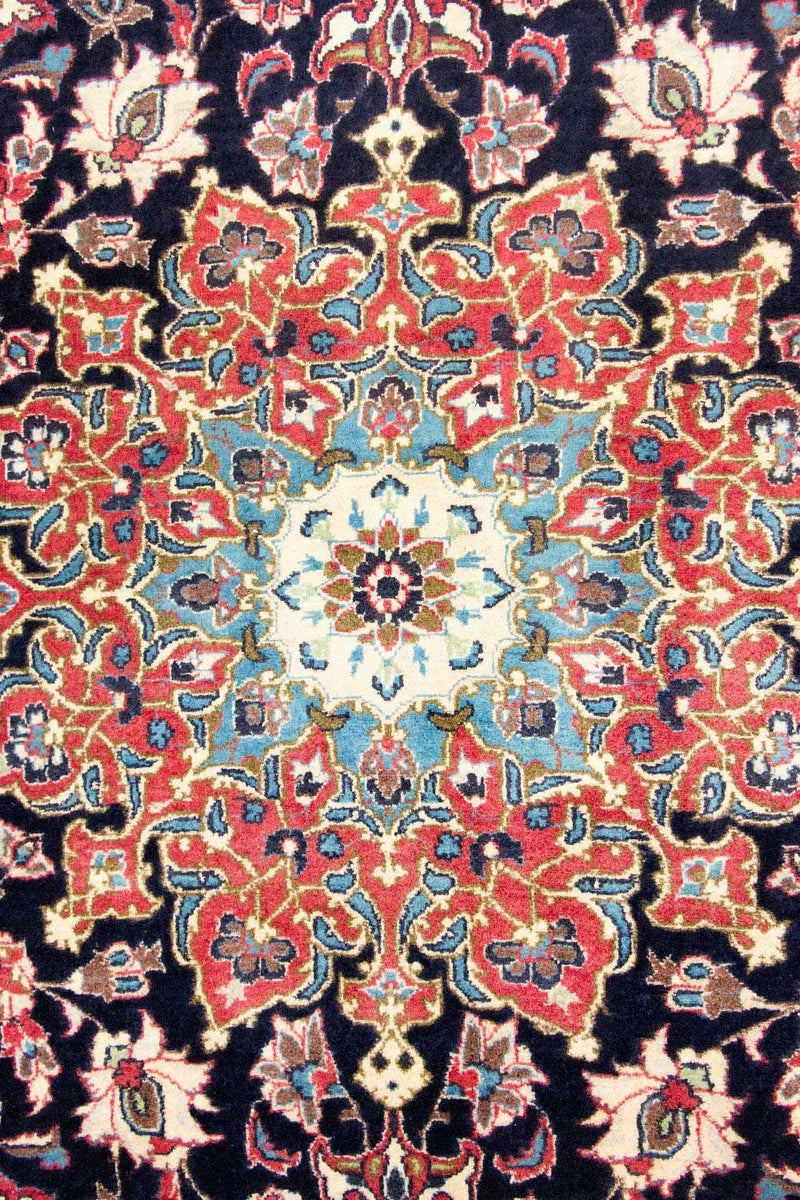 Tapis persan - Classique - 412 x 295 cm - bleu foncé