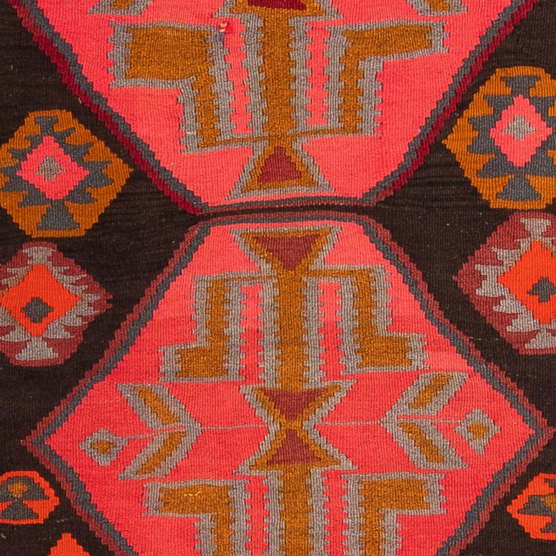 Tapis de couloir Tapis Kelim - Vieux - 325 x 140 cm - multicolore
