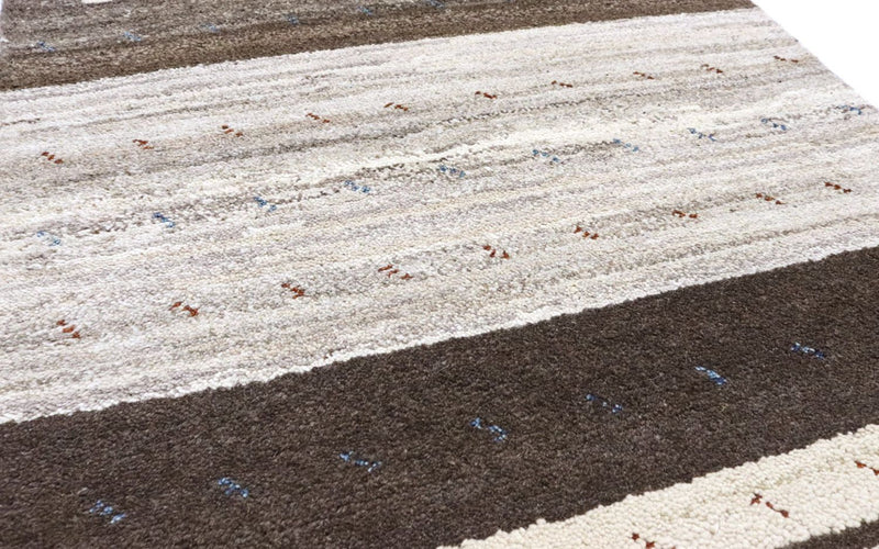 Tapis de couloir Tapis Gabbeh - Indus - 293 x 81 cm - multicolore