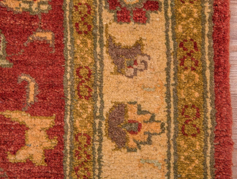 Tapis de couloir Tapis Ziegler - 377 x 86 cm - rouge