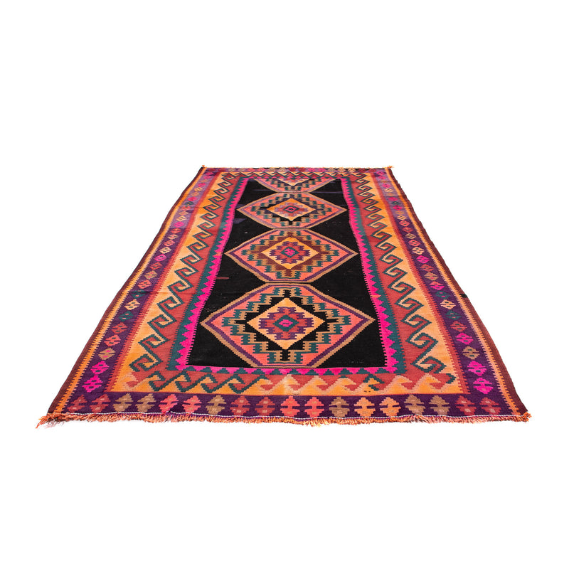 Tapis de couloir Tapis Kelim - Vieux - 310 x 160 cm - multicolore